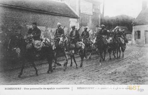 Patrouille de spahis (Ribécourt)