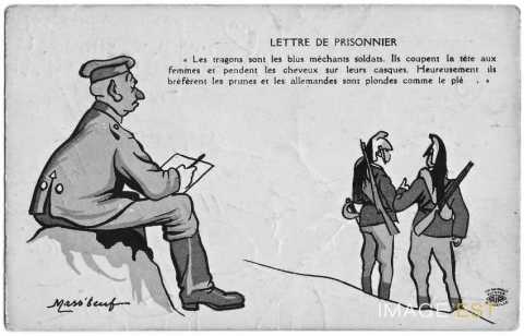 Lettre de prisonnier