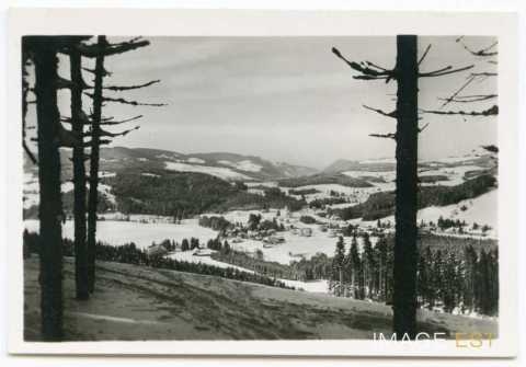 Village enneigé (Vosges)