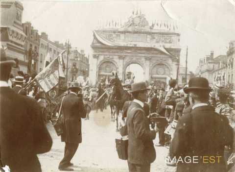 Retour des soldats (Nancy)