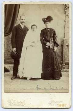 Photographie d'une famille (Malzéville)
