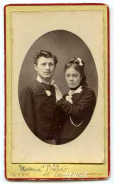 Photographie d'un couple (Malzéville)