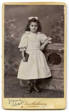 Photographie d'une enfant (Nancy)
