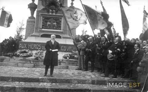 Discours de Raymond Poincaré (Champenoux)