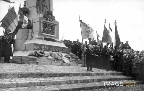 Discours de Raymond Poincaré (Champenoux)