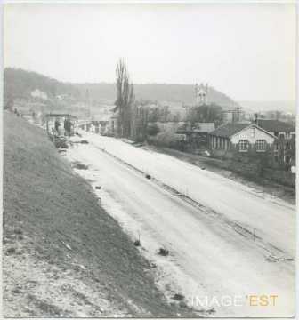Chantier de construction de l'autoroute A31 (Maxéville)