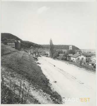 Chantier de construction de l'autoroute A31 (Maxéville)