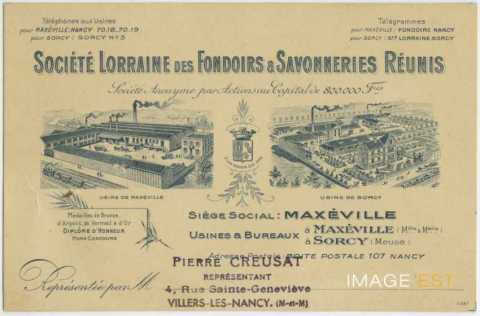 Société lorraine des fondoirs & savonneries réunis (Maxéville)