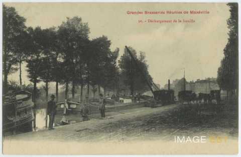 Déchargement de la houille (Maxéville)