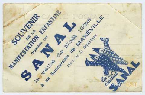 Souvenir de la manifestation enfantine de 1936 (Maxéville)