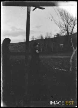Deux joueuses de croquet