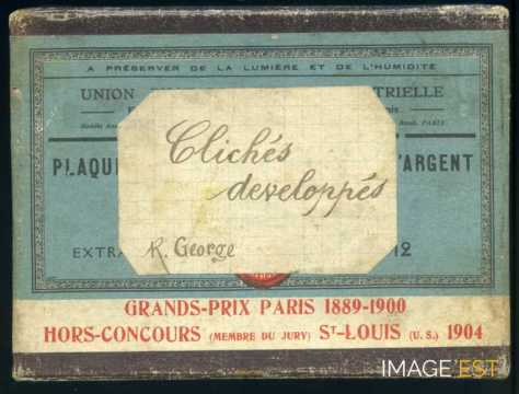 Boîte de plaques de verre (Maxéville)