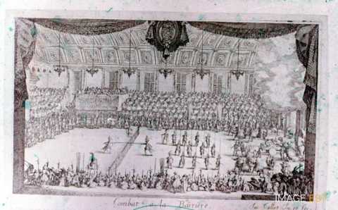 Combat à la barrière