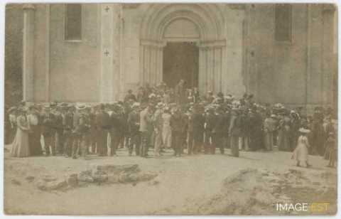 Sortie de messe (Maxéville)