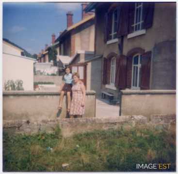 Yvonne Vogt et sa fille (Maxéville)