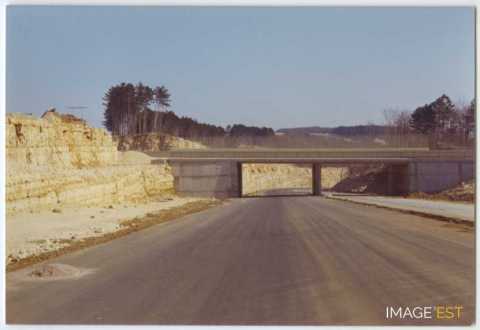 Construction de l'autoroute A31 (Maxéville)