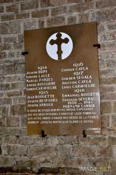 Plaque commémorative (Saint-Guilhem-le-Désert)