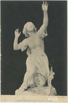 Jeanne d'Arc écoutant les voix