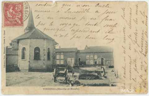 Chevet de l'église (Verdenal)
