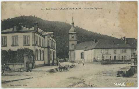 Place de l'Église (Celles-sur-Plaine)
