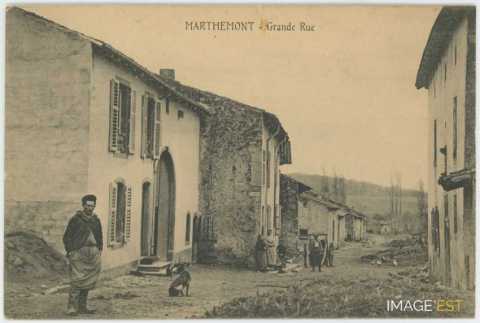 Grande rue (Marthemont)