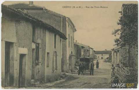 Rue des Trois-Maisons (Crépey)