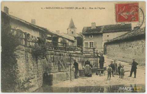 Groupe de personnes (Saulxures-lès-Vannes)
