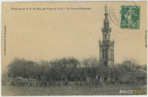 Clocher de l'église (Saxon-Sion)