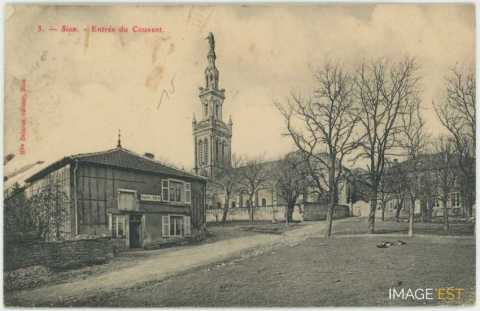 Entrée du couvent (Saxon-Sion)