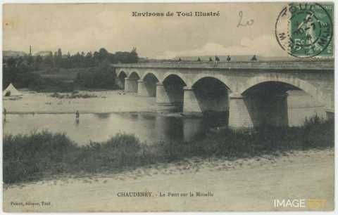 Pont sur la Moselle (Chaudeney)