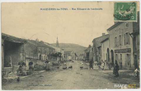 Rue Édouard de Landreville (Maizières-les-Toul)
