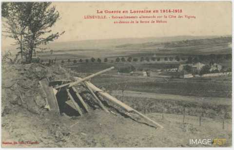 Retranchements allemands (Lunéville)