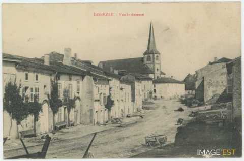 Une rue (Domèvre-sur-Vezouze)