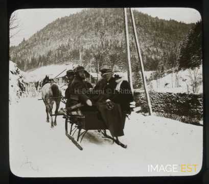 Traîneau à cheval (Gérardmer)