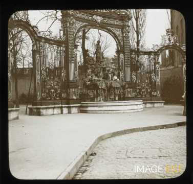 Grille et fontaine d'Amphitrite (Nancy)
