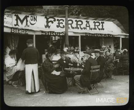Terrasse de la brasserie Ferrari (Nancy)