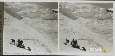 Descente du col de la Dent Blanche (Evolène)
