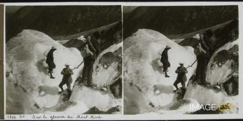 Sur le glacier du Mont Miné (Evolène)