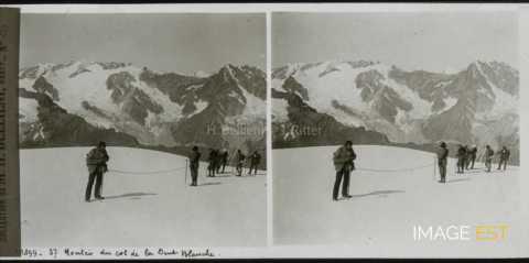 Ascension du col de la Dent Blanche (Evolène)