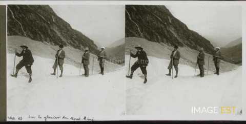 Sur le glacier du Mont Miné (Evolène)