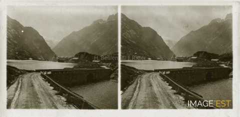 Lac de Grimsel et barrage (Guttannen)