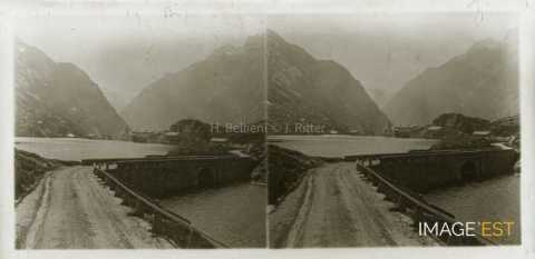 Lac de Grimsel et barrage (Guttannen)