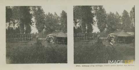 Petit poste abrité