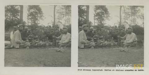 Bivouac improvisé