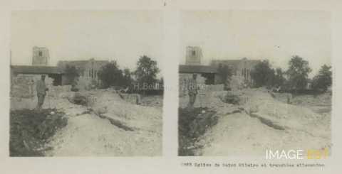 Église de Saint-Hilaire et tranchée allemande (Saint-Hilaire-le-Grand)
