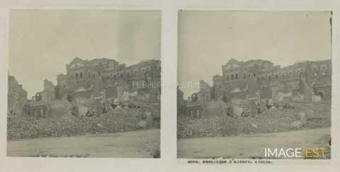 Basilique Notre-Dame de Brebières en ruines (Albert)