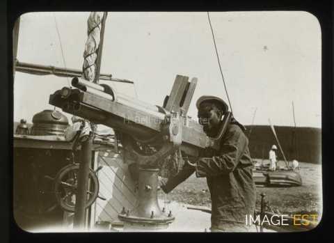 Canon-revolver de marine