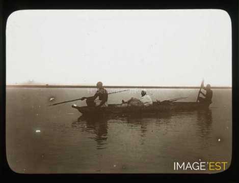 Pirogue de pêcheurs (Mopti)