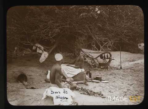 Cuisine sur le Niger