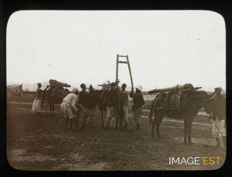 Transport d'un canon (Tombouctou)